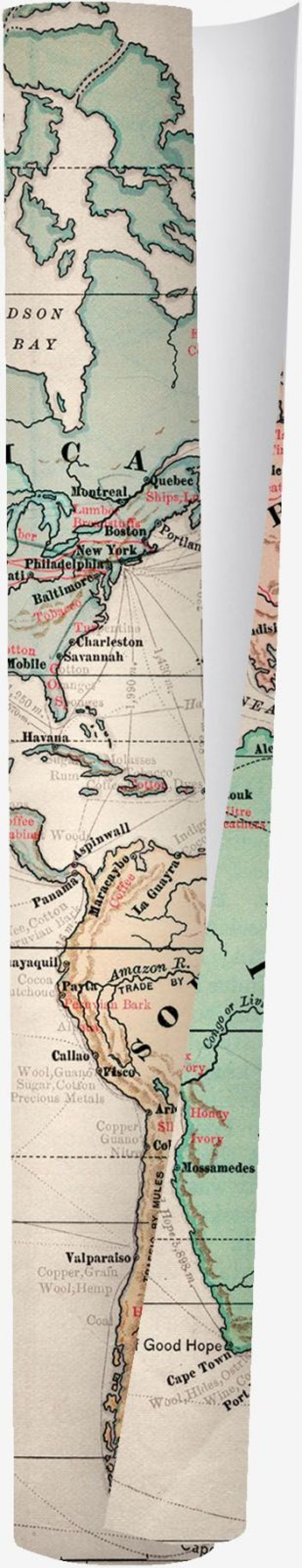 Legami Darčekový baliaci papier Legami - Map