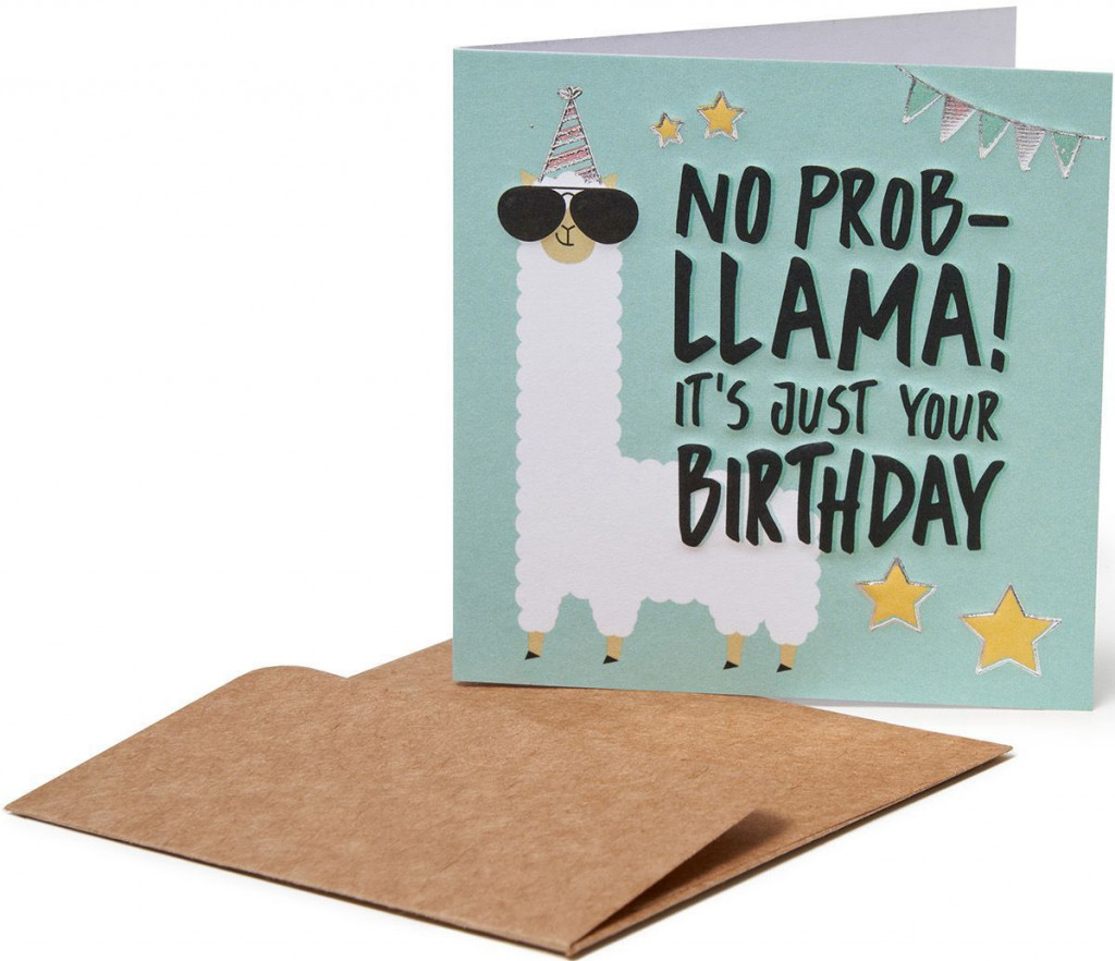 Legami Mini prianie s obálkou Legami - No Probllama