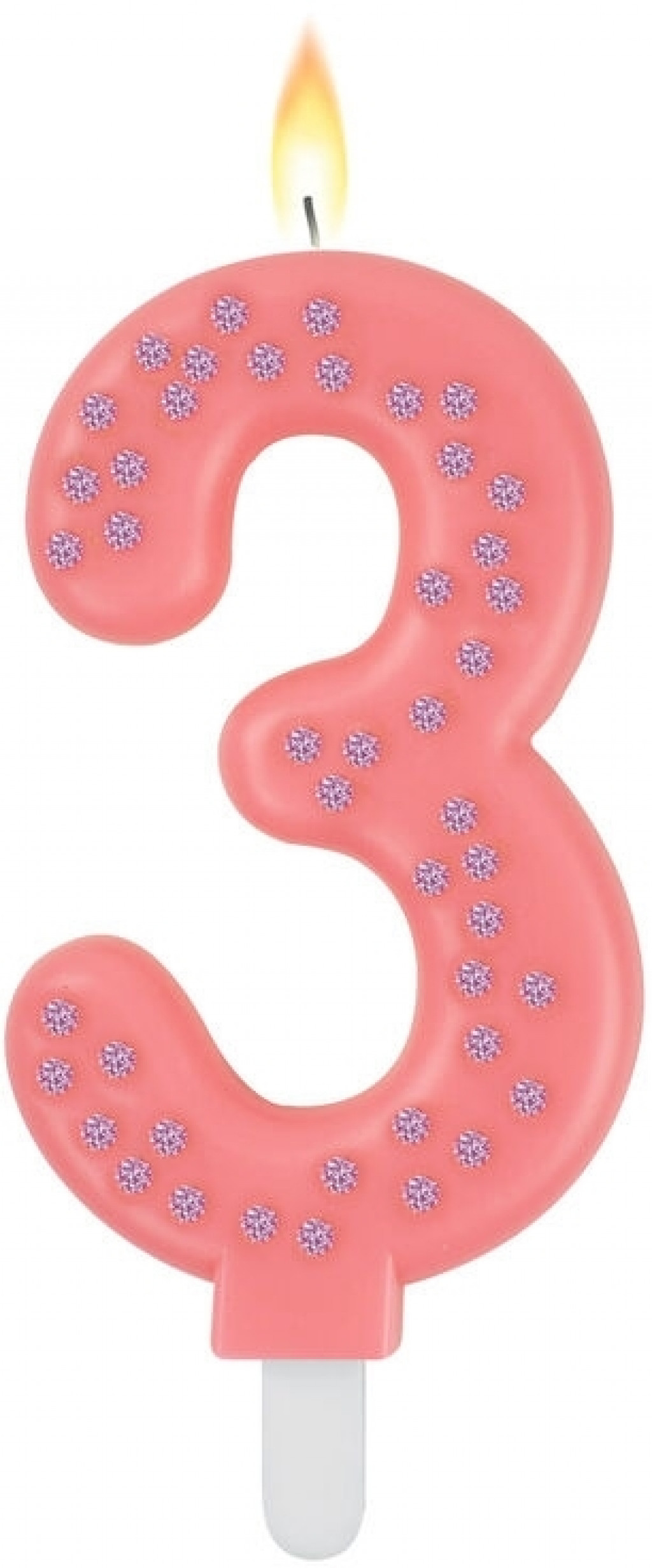 Legami Narodeninová sviečka na tortu Legami Maxi Cake Candle - Maxi Candle - Pink - 3