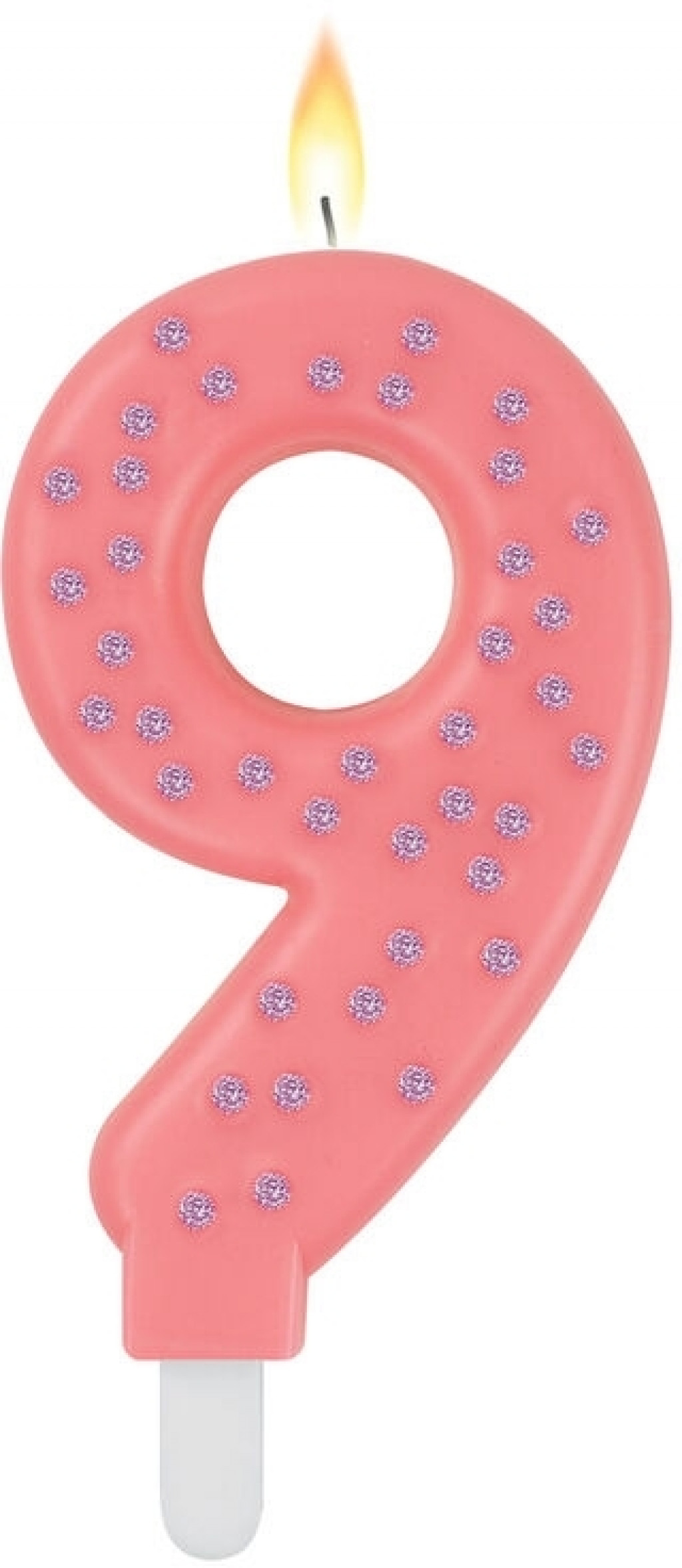 Legami Narodeninová sviečka na tortu Legami Maxi Cake Candle - Maxi Candle - Pink - 9