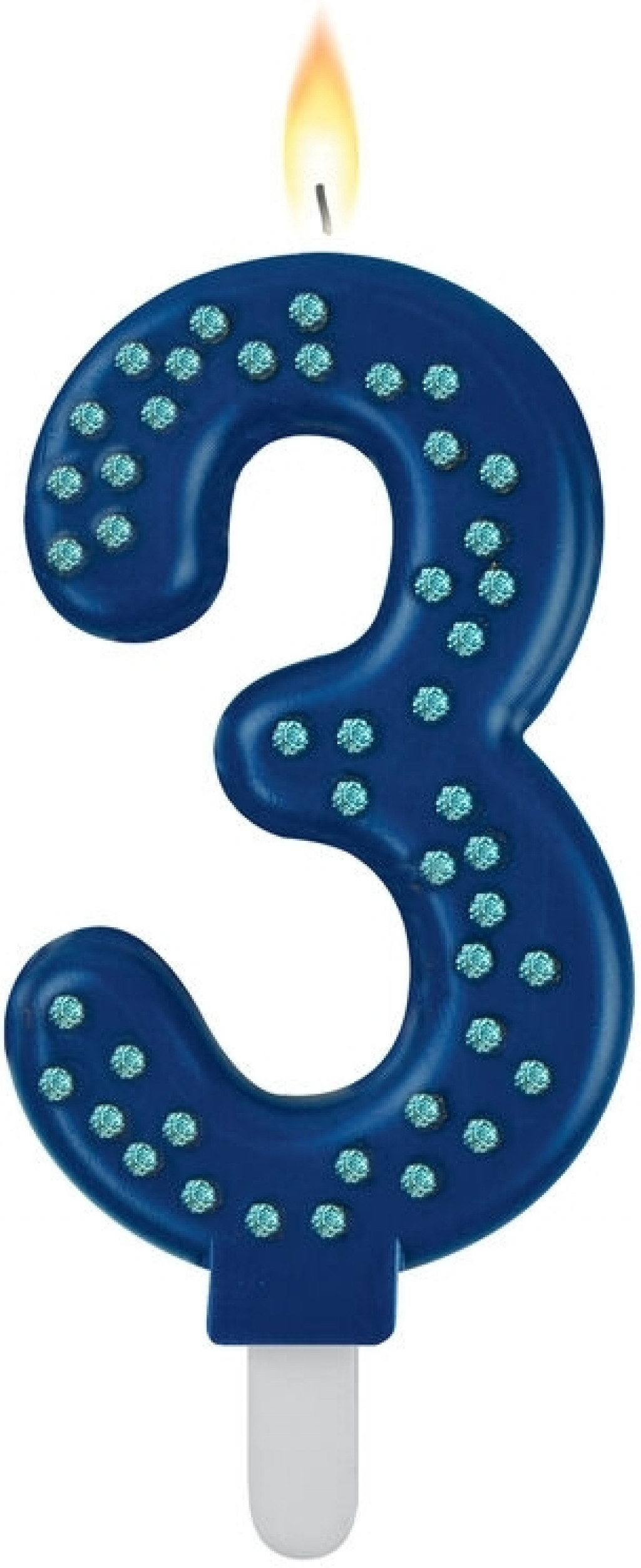 Legami Narodeninová sviečka na tortu Legami Maxi Cake Candle - Maxi Candle - Blue - 3
