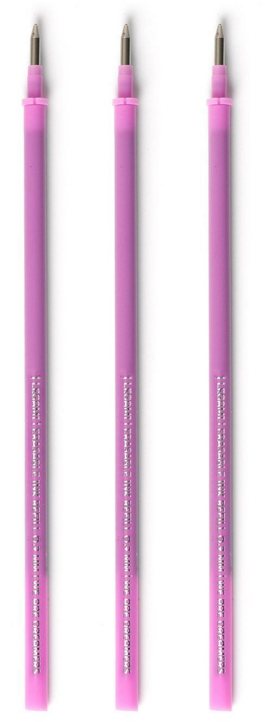 Legami Set náplní do gumovateľných pier Legami Refill Erasable Pen - Purple - Pack 3 pcs