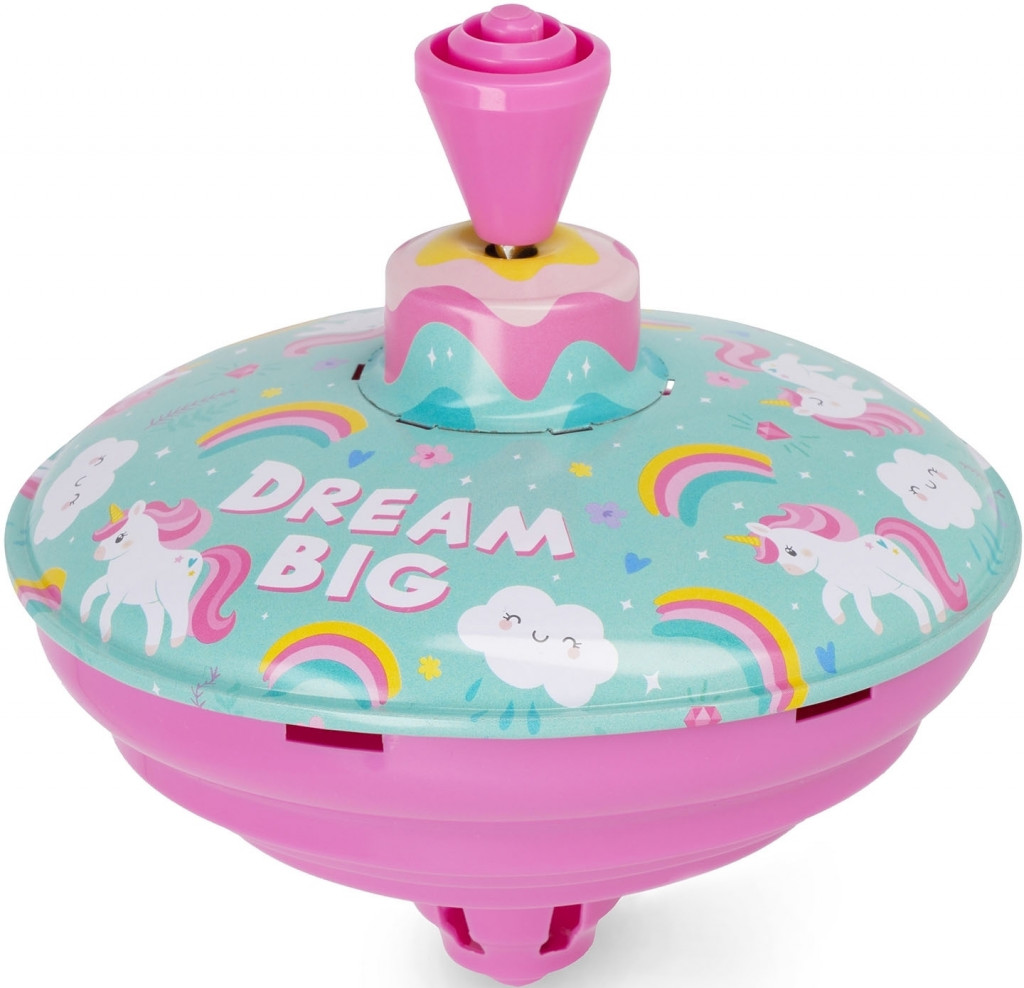 Legami Káča Legami Spin Me Round - Spinning Top - Unicorn