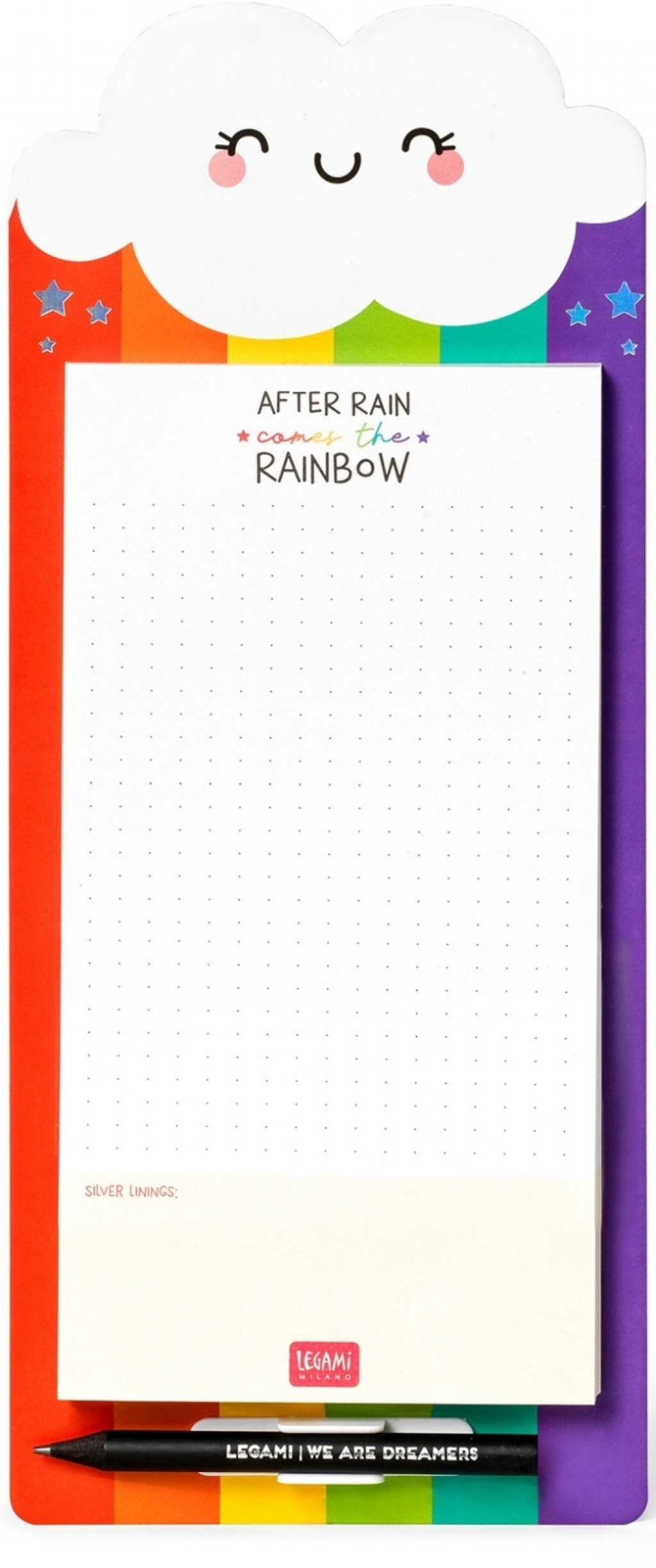 Legami Magnetický odtrhávací blok Legami Nechcem Forget - Magnetic Notepad - Rainbow
