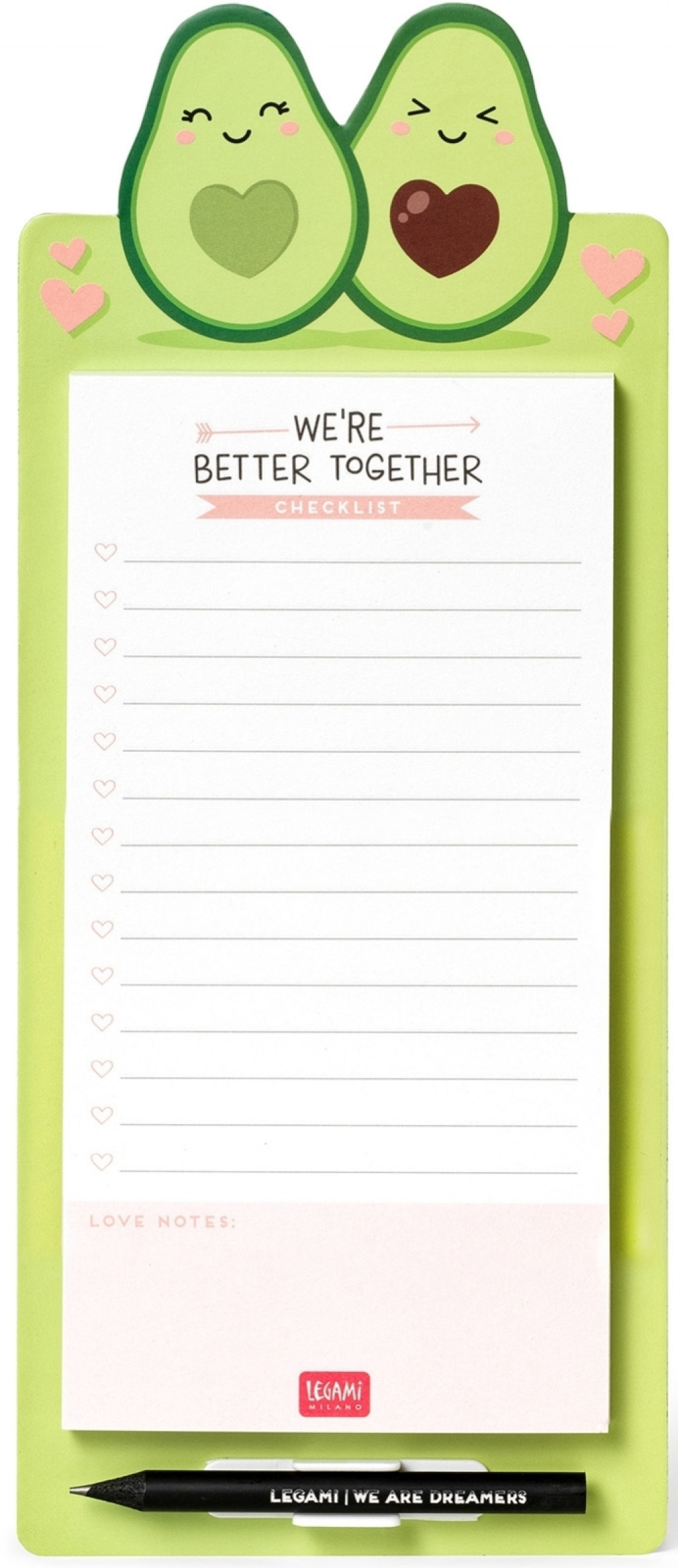 Legami Magnetický odtrhávací blok Legami Nechcem Forget - Magnetic Notepad - Avocado