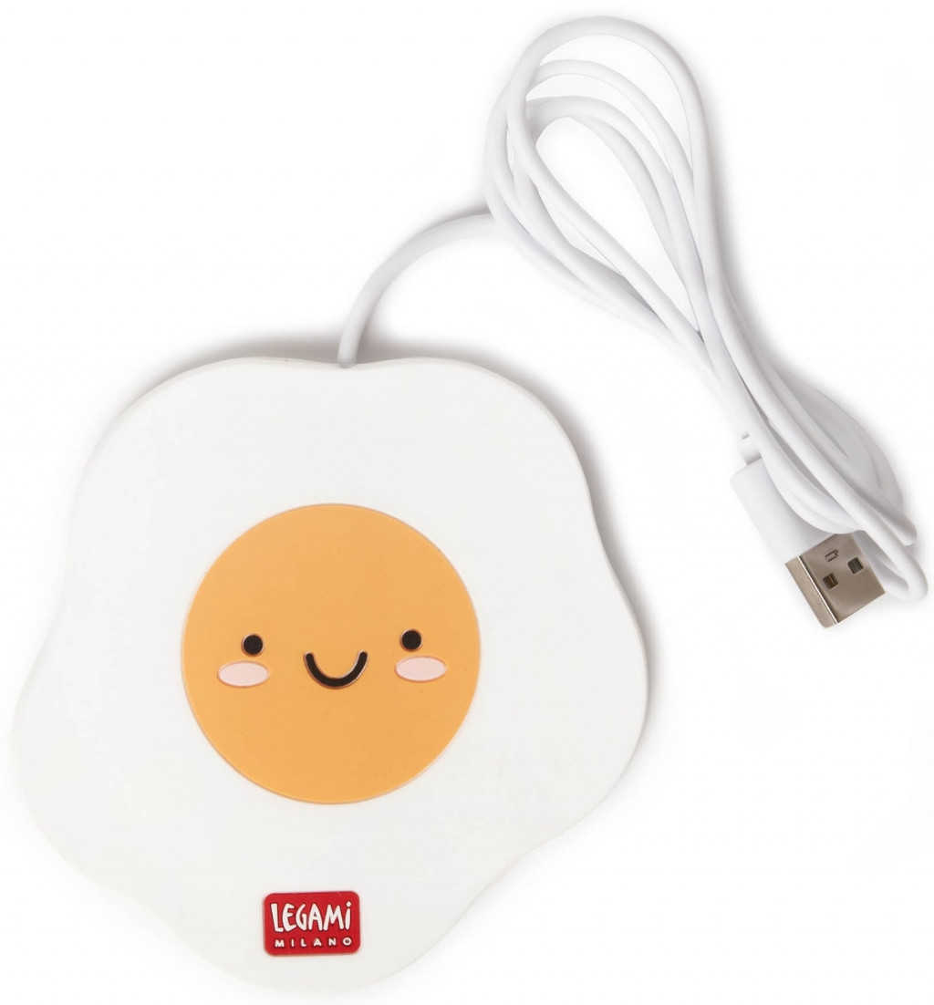 Legami Ohrievací USB podtácok Legami Usb Mug Warmer - Warm It Up - Egg