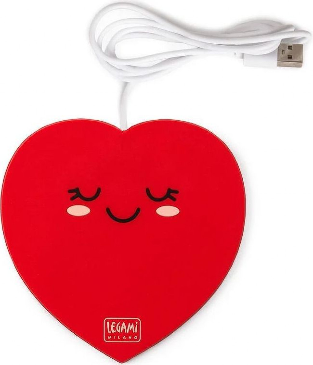 Legami Ohrievací USB podtácok Legami Usb Mug Warmer - Warm It Up - Heart