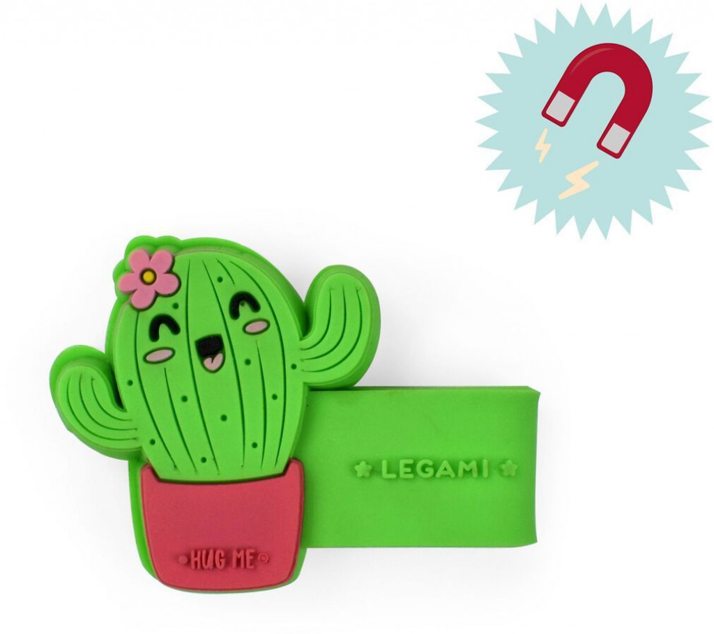 Legami Magnetický klip Magnetic Clip Legami - Cactus