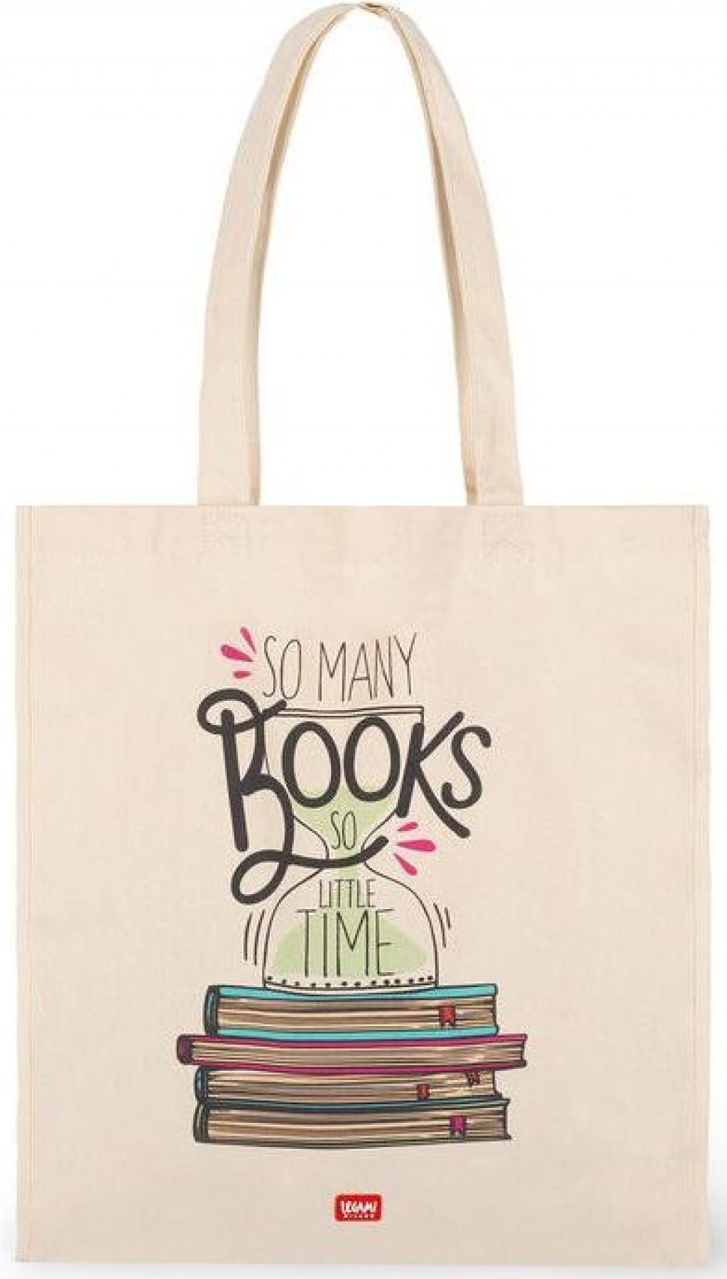 Legami Bavlnená taška Legami Cotton Bag - Book Lover