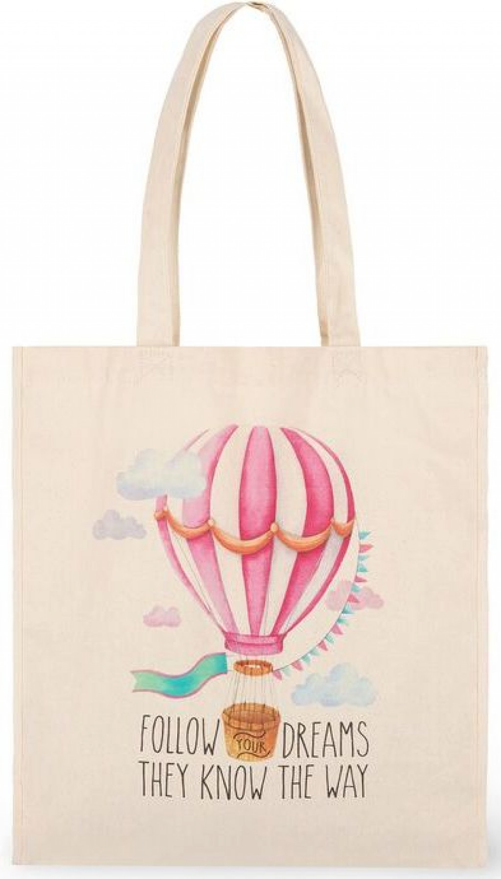 Legami Bavlnená taška Legami Cotton Bag - Air Balloon