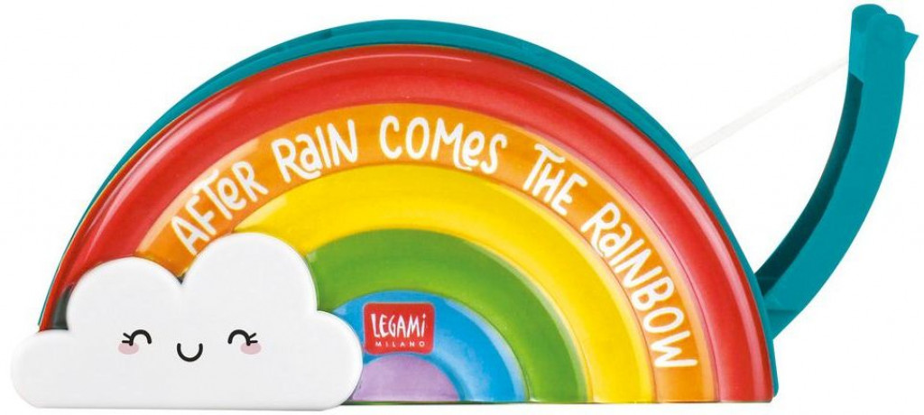 Legami Dávkovač na lepiacu pásku Legami Tape Dispenser - Follow The Rainbow - Rainbow
