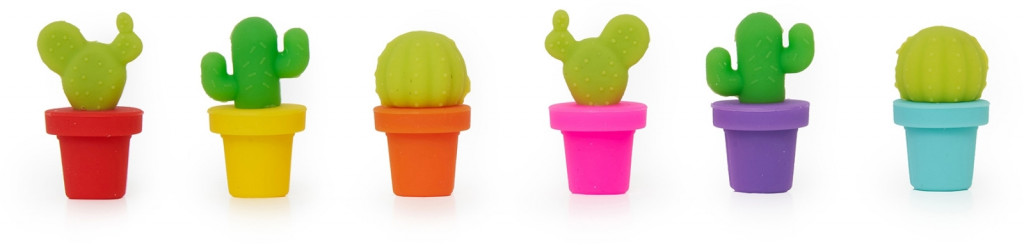 Legami Značky na poháre Legami Set Of 6DrinkMarkers - Fiesta!