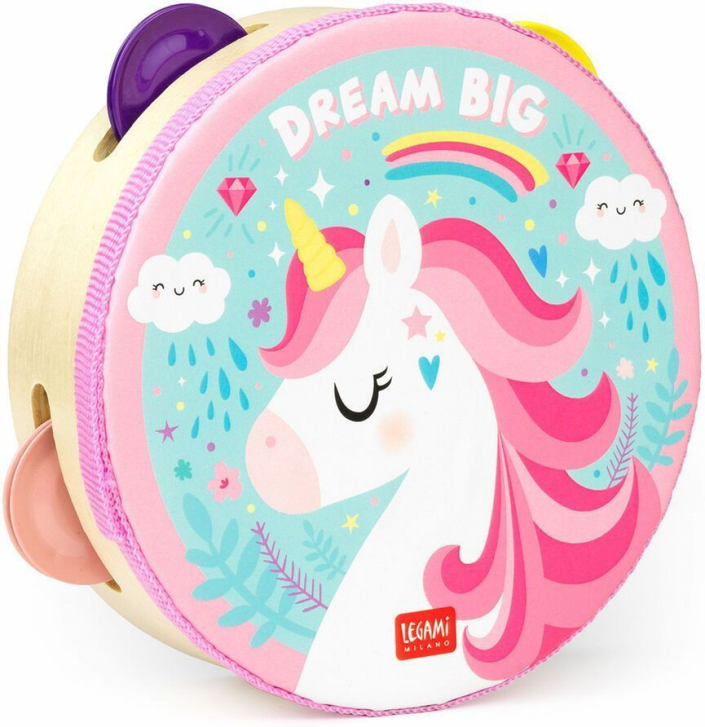 Legami Tamburína Shake It Up Legami - Tambourine - Unicorn