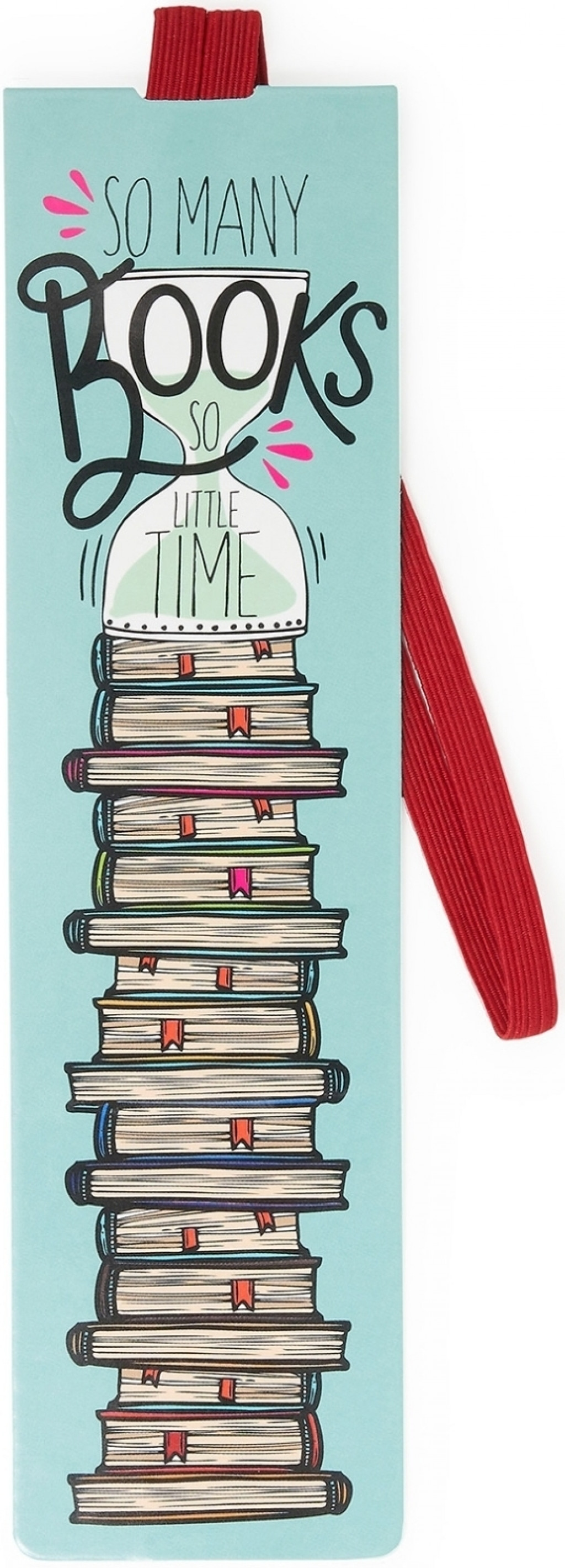 Legami Záložka s gumičkou Legami Bookmark - So Many Books