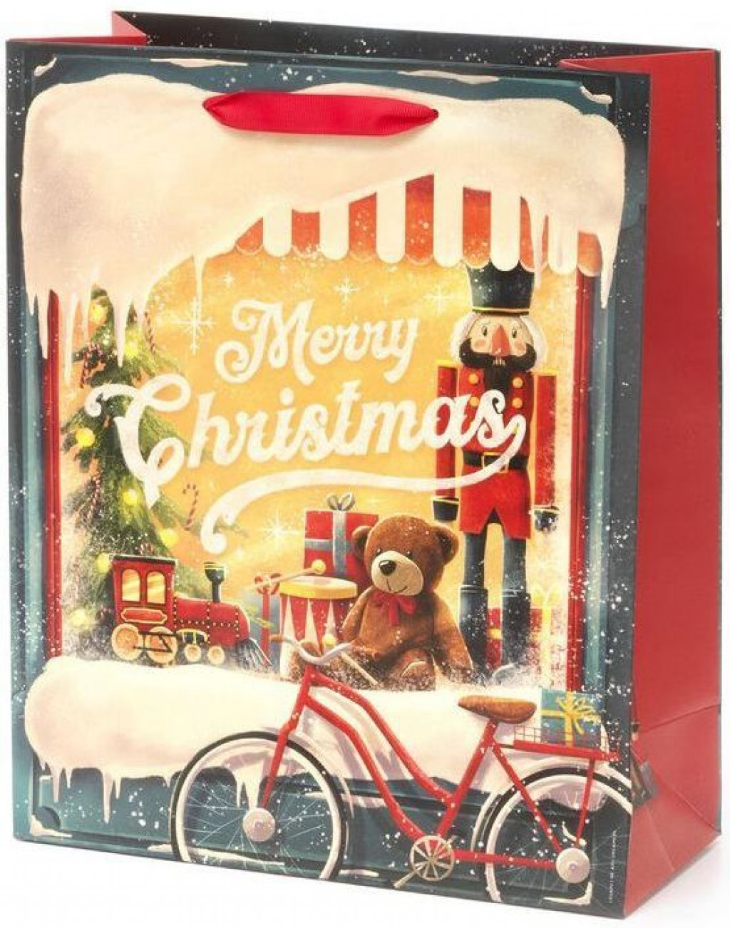 Legami Dárková taška Legami Gift Bag - Large - Xmas Window