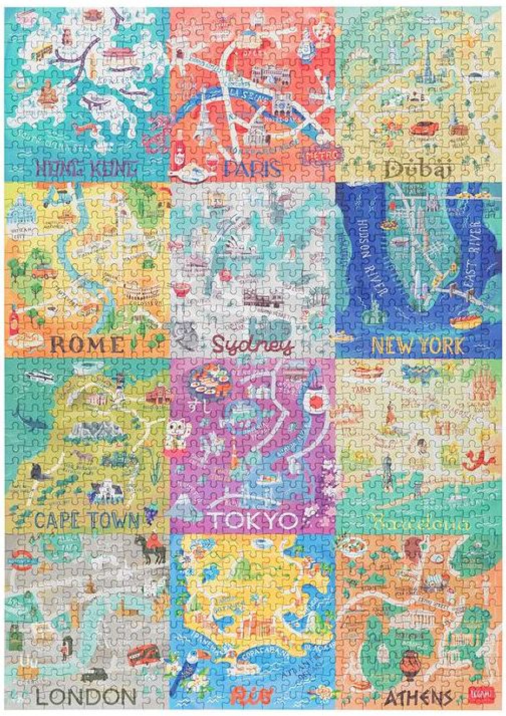 Legami Puzzle Legami - World Cities