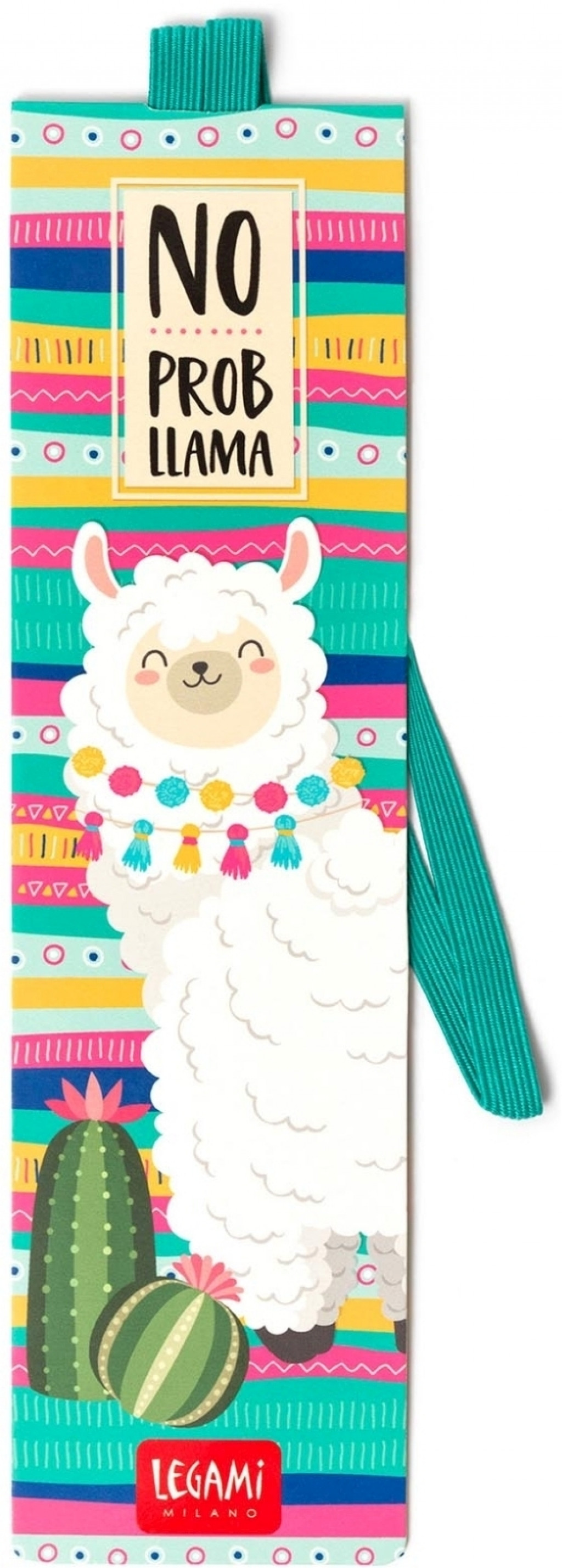 Legami Záložka s gumičkou Legami Bookmark - Llama