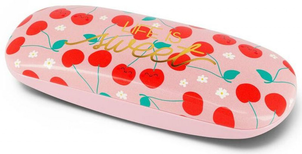 Legami Puzdro Legami Glasses And Pen Case - Secrets Box - Cherry