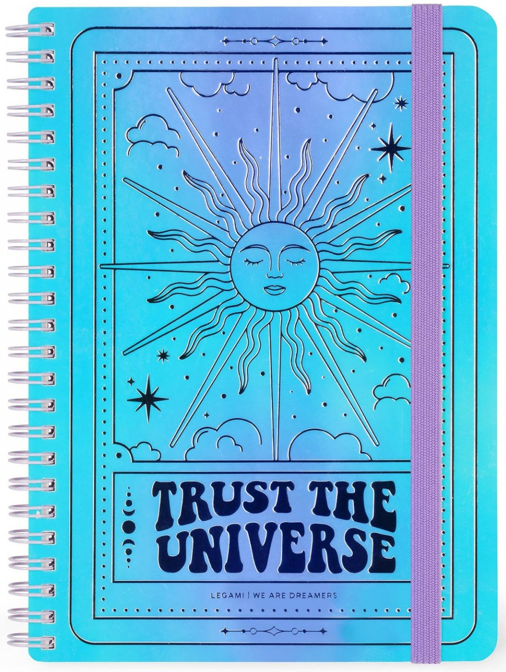 Legami Zápisník Legami Bound Notebook - Spiral Notebook - Large Lined - Tarot
