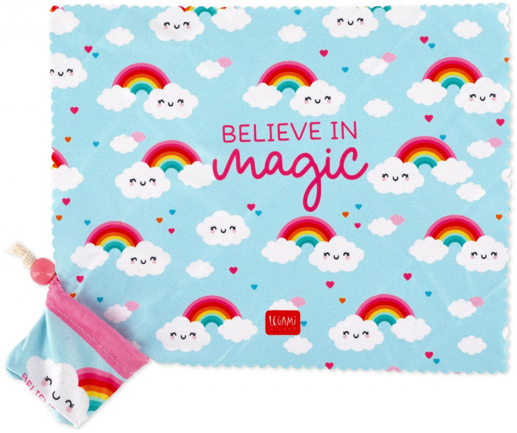 Legami Utierka na okuliare Legami Lens Cleaning Cloth - Sos Look At Me - Rainbow