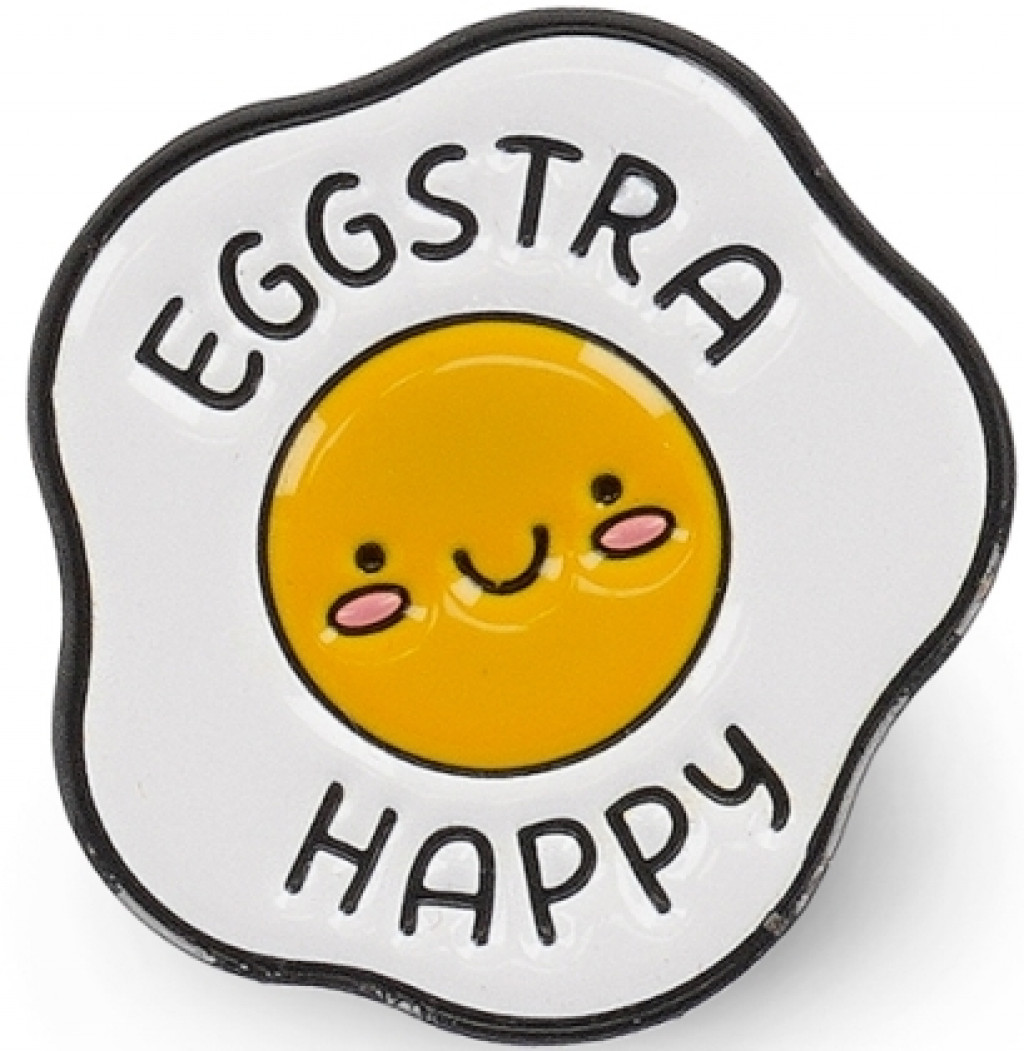 Legami Brošňa Legami Enamel Metal Pin - Pin Your Style! - Egg