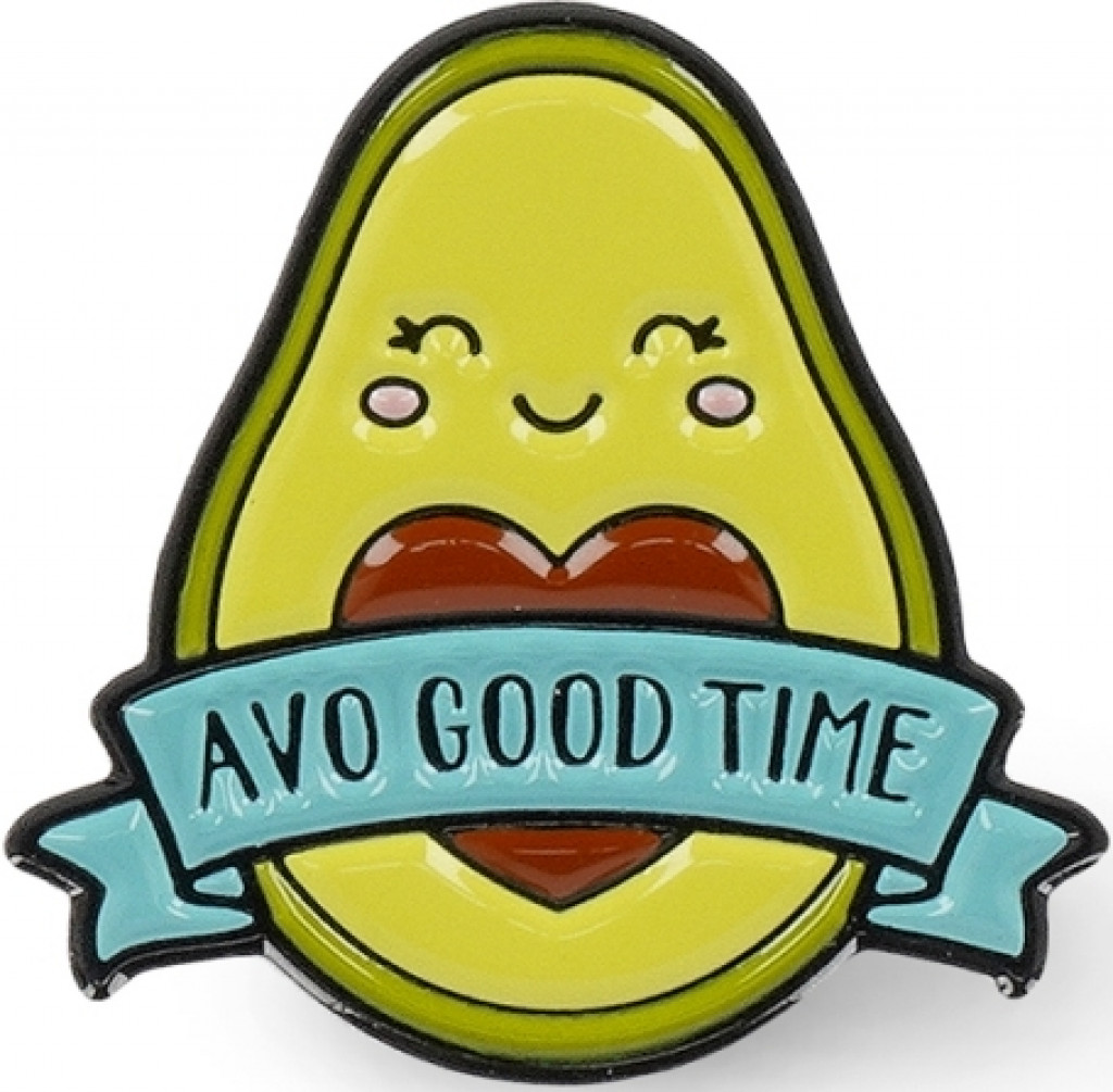 Legami Brošňa Legami Enamel Metal Pin - Pin Your Style! - Avocado
