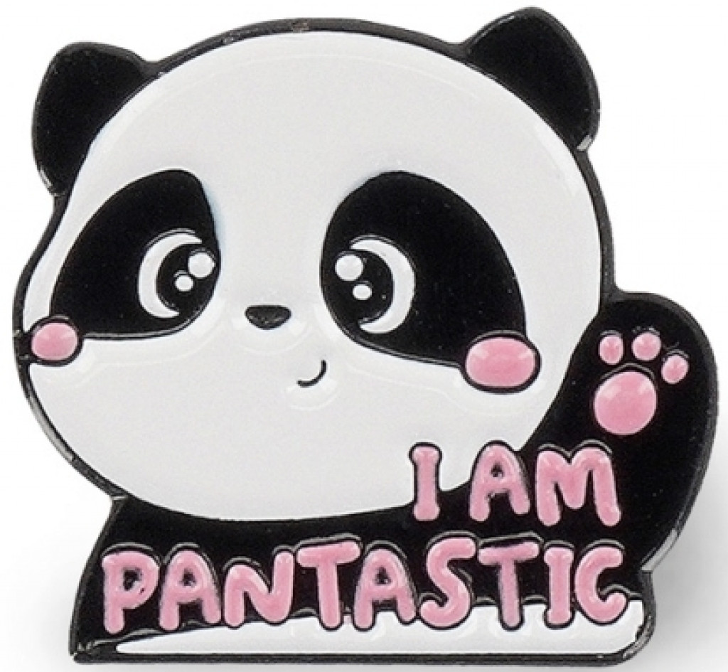 Legami Brošňa Legami Enamel Metal Pin - Pin Your Style! - Panda