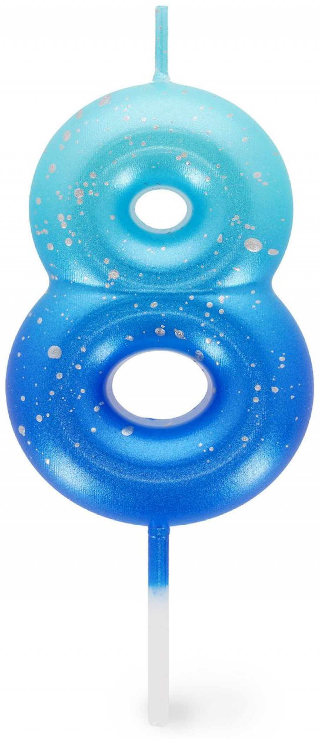 Legami Narodeninová sviečka na tortu Legami Cake Candle - Happy Birthday Candle - Blue - 8