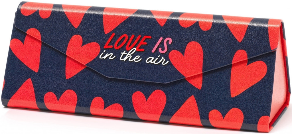 Legami Puzdro na okuliare Legami Foldable Glasses Case - See You Soon - Heart