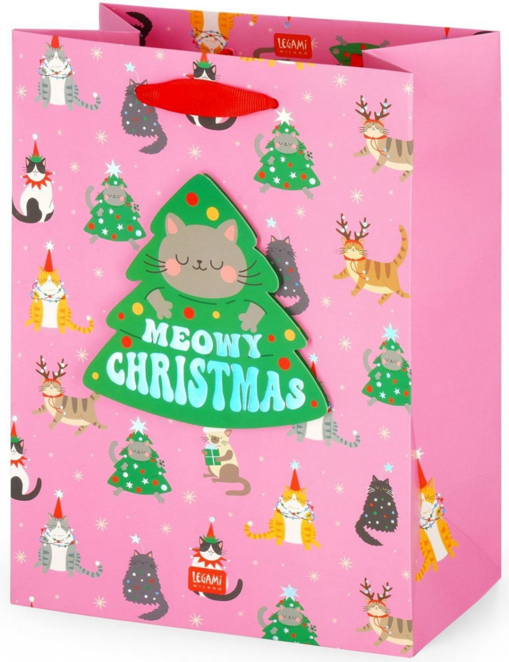 Legami Darčeková taška Legami Gift Bag - Medium - Kitty