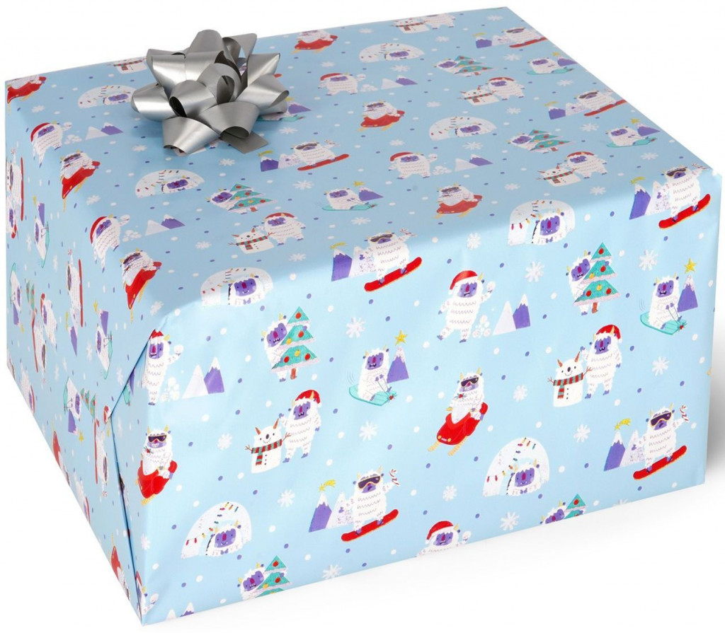 Legami Baliaci papier Legami Wrapping Paper - Yeti