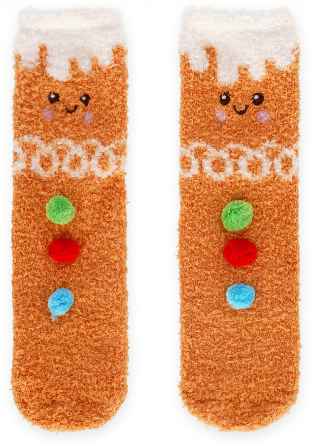 Legami Protišmykové ponožky Legami Non-Slip Socks - It's A Match! - Gingerbread- Adult