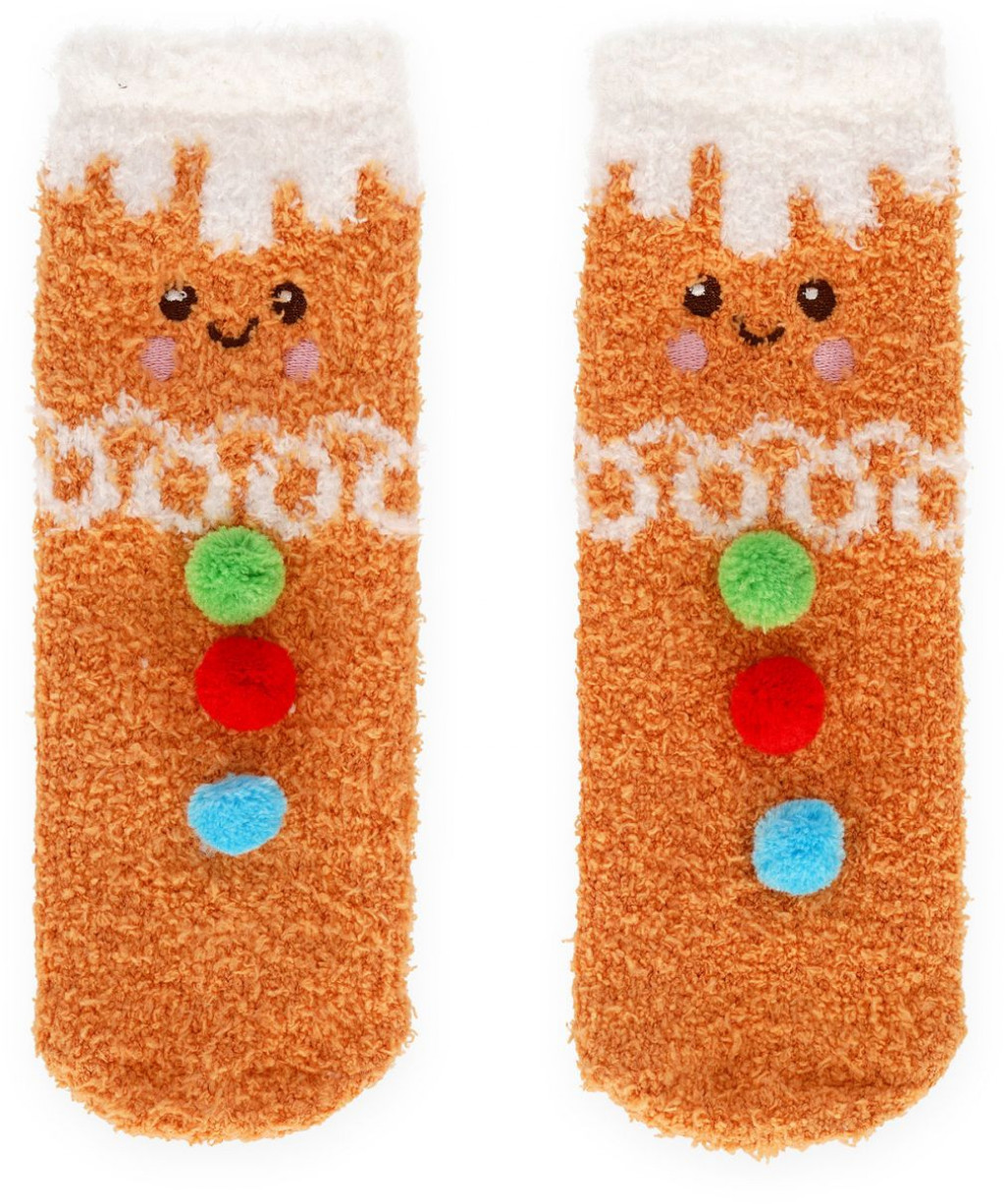 Legami Protišmykové ponožky Legami Non-Slip Socks - It's A Match! - Gingerbread - Kid