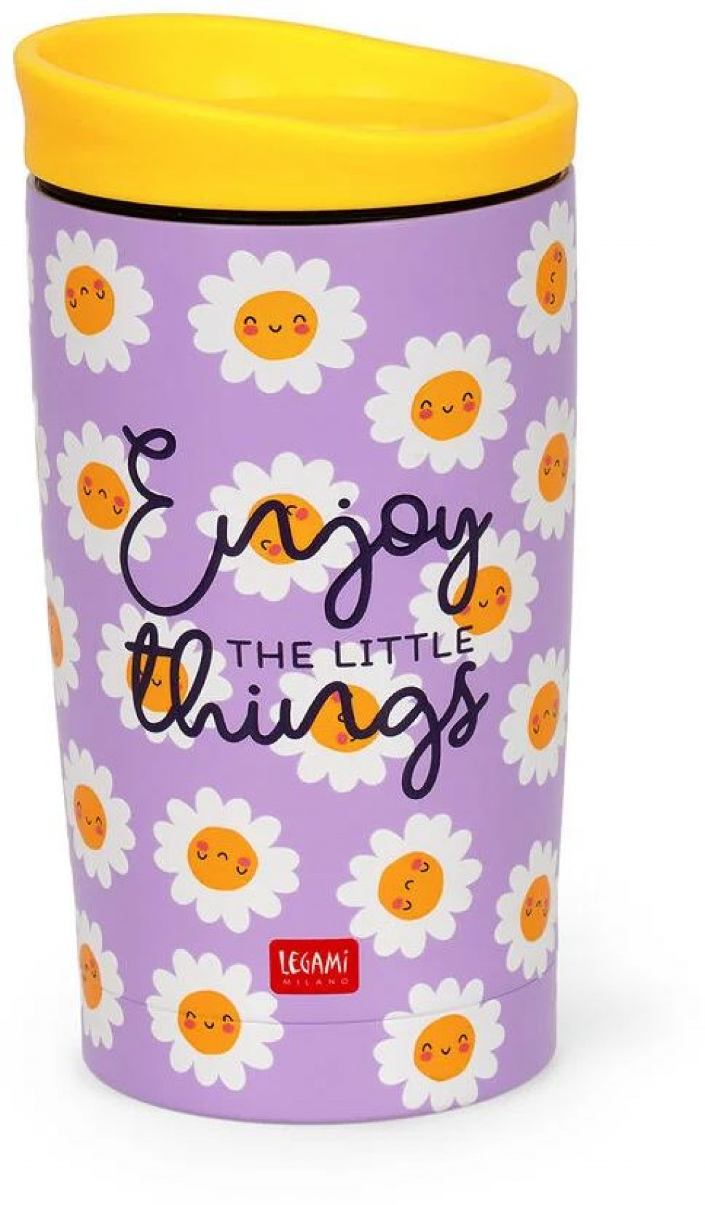 Legami Termo hrnček Legami Vacuum Tumbler - Hot & Cold - Tumbler - Daisy