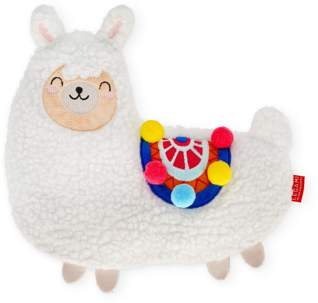 Legami Nahrievací vankúšik Legami Heat Pack With Linseed - Warm Cuddles - Llama