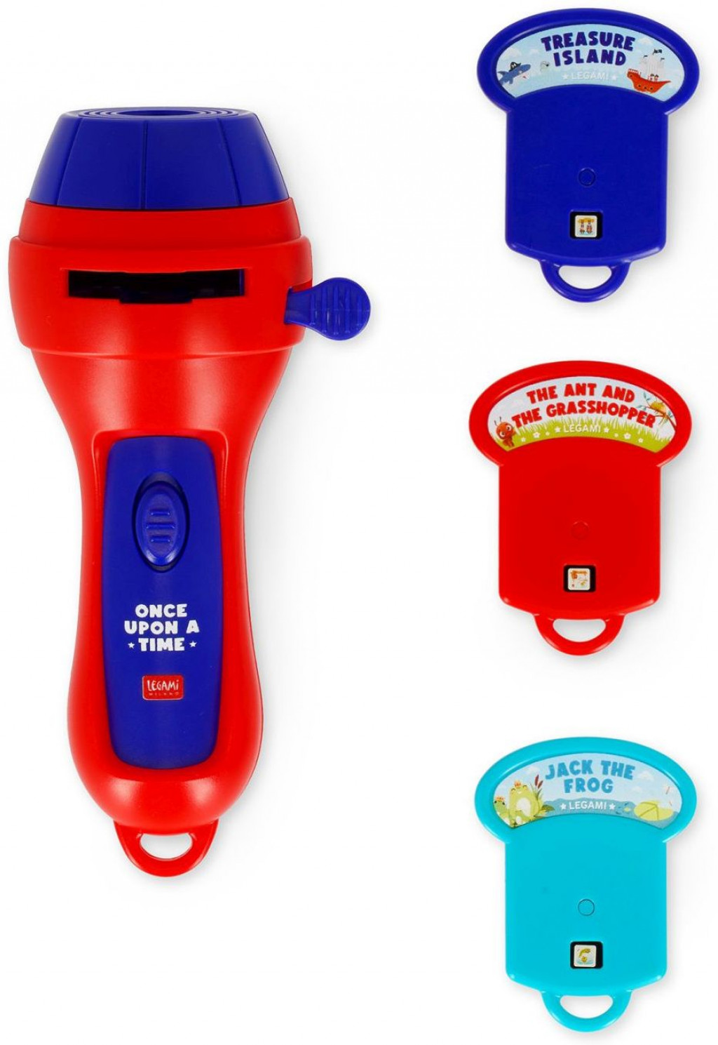 Legami Baterka s projektorom Legami Story Projector Flashlight - Once Upon A Time - Red