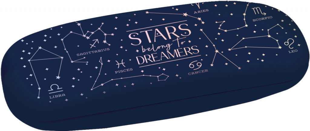 Legami Puzdro na okuliare Legami Glasses And Pen Case - Secrets Box - Stars