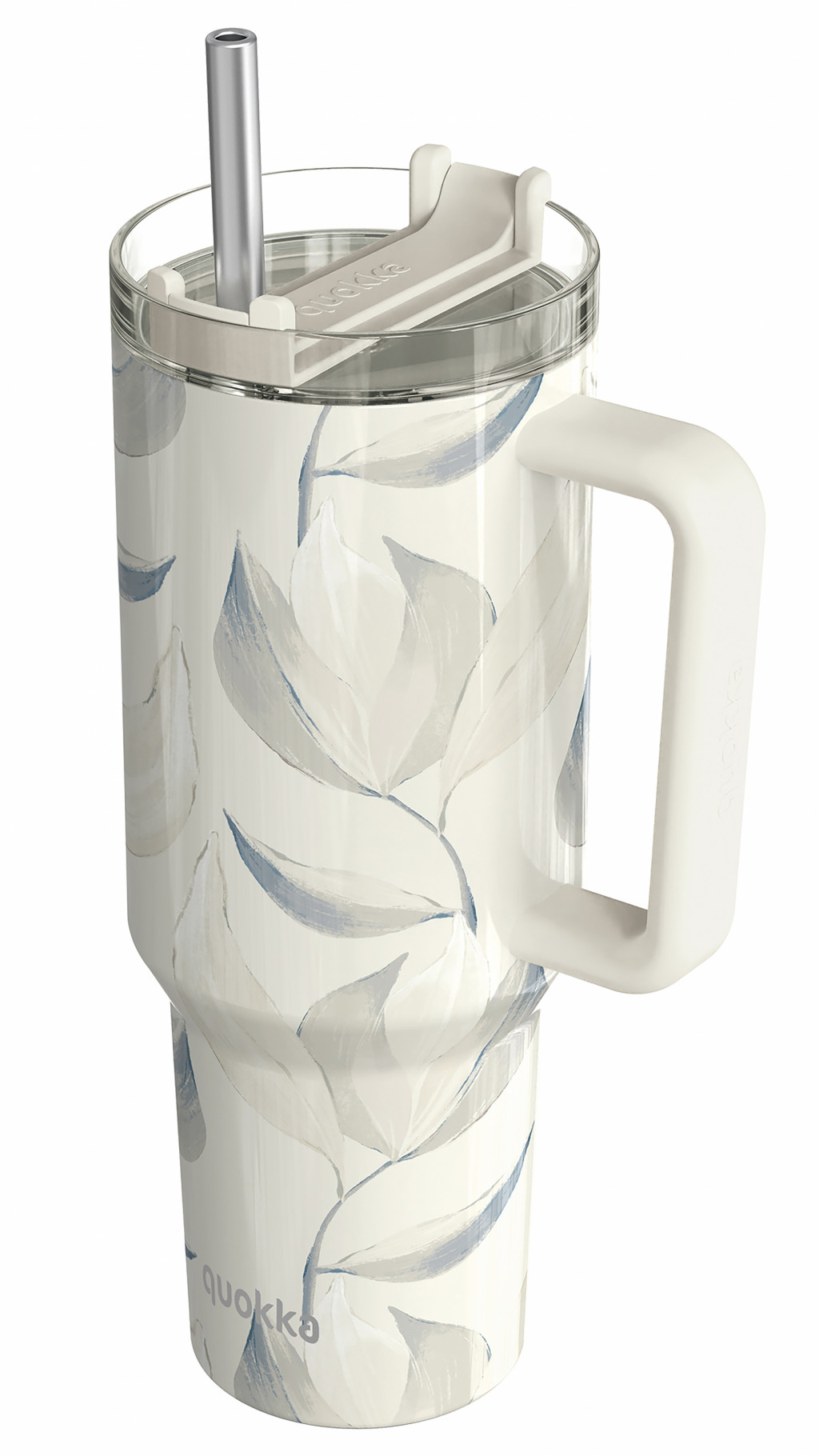 Quokka Nerezový termohrnček so slamkou Stream Cotton 1200 ml