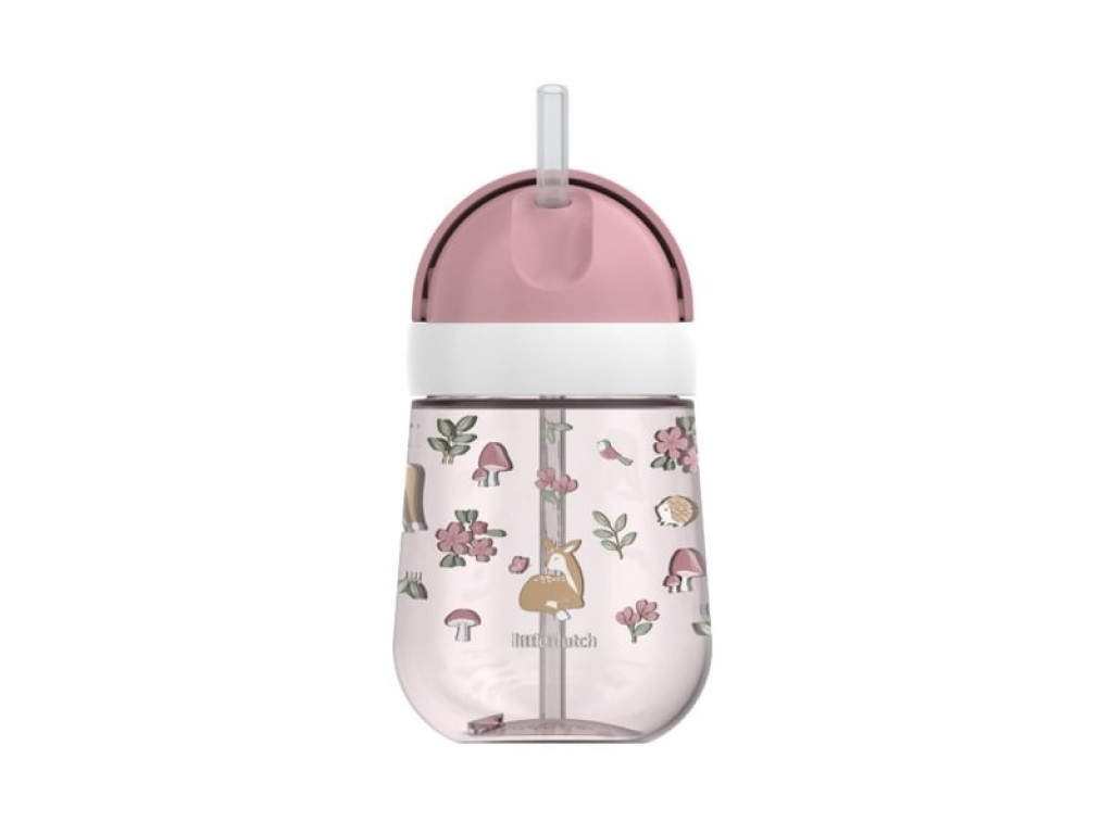 Little Dutch Hrnček so slamkou 300 ml 9m+ Fairy Garden