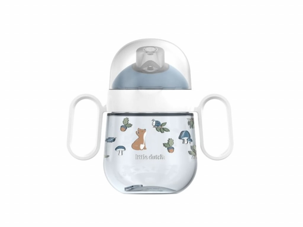 Little Dutch Hrnček s náustkom 200 ml Forest Friends