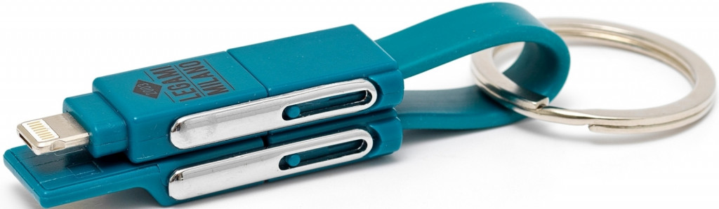Legami 6 v 1 nabíjací kábel Legami 6In1 - Keychain Charging Cable