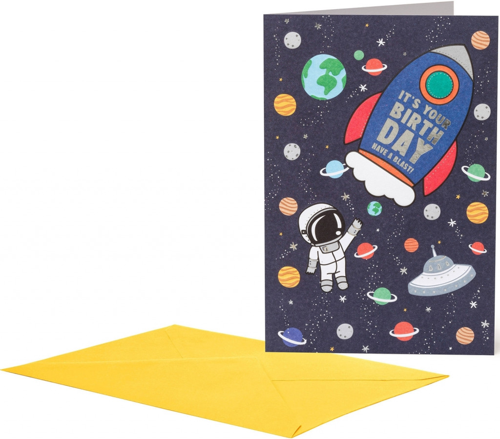 Legami Prianiečko Legami Greeting Card - Space