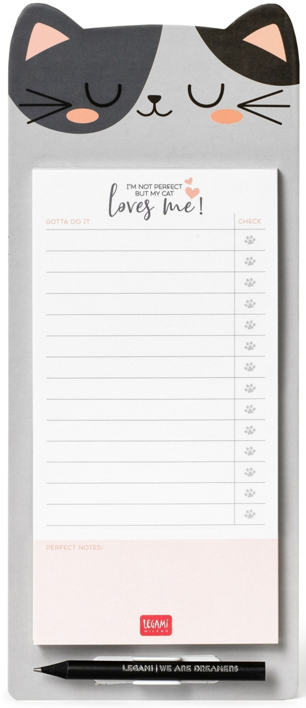 Legami Magnetický odtrhávací blok Legami Nechcem Forget - Magnetic Notepad - Meow