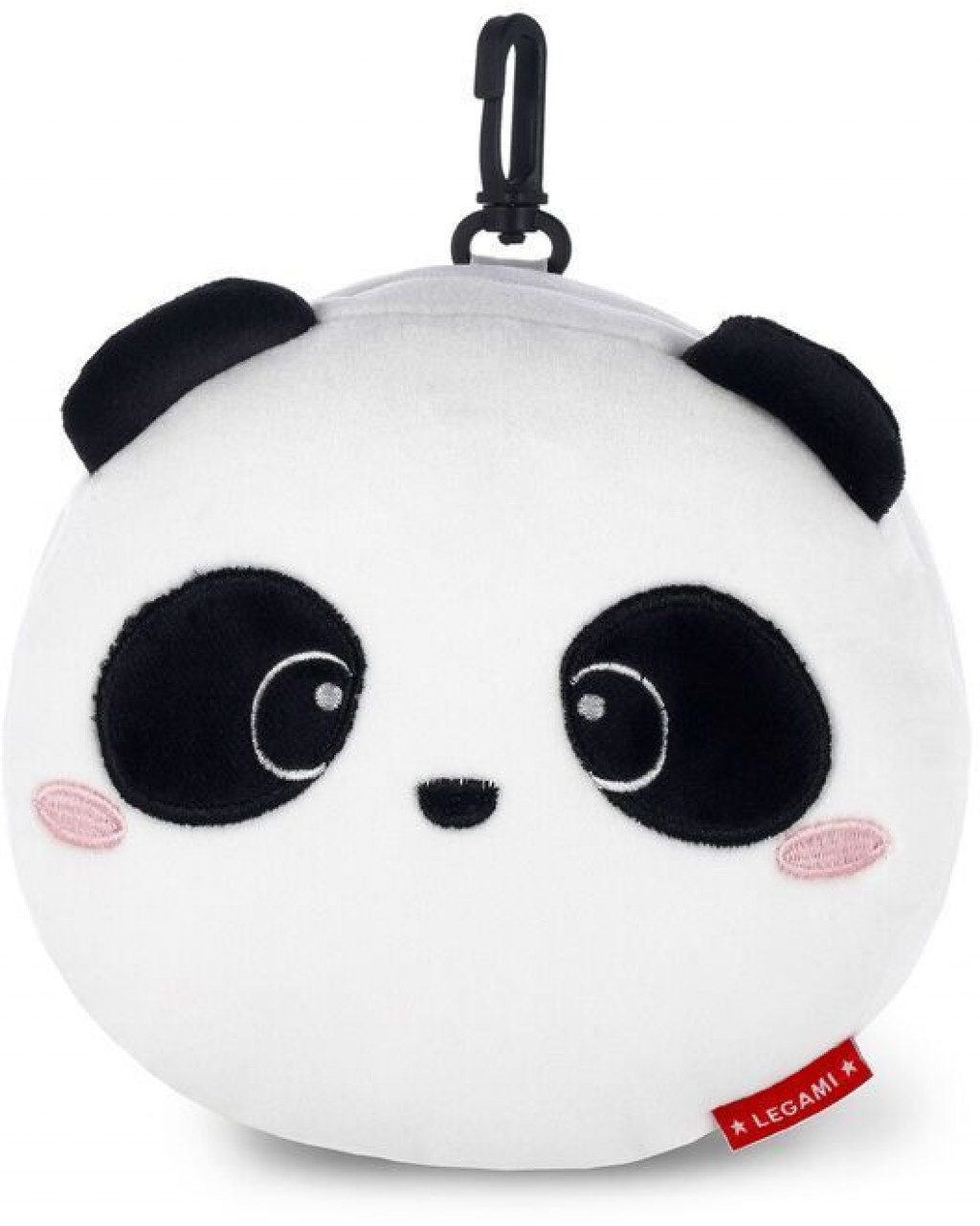 Legami Cestovný vankúšik s maskou na spanie Legami Travel Pillow With Sleep Mask - My Travel Buddy - Panda