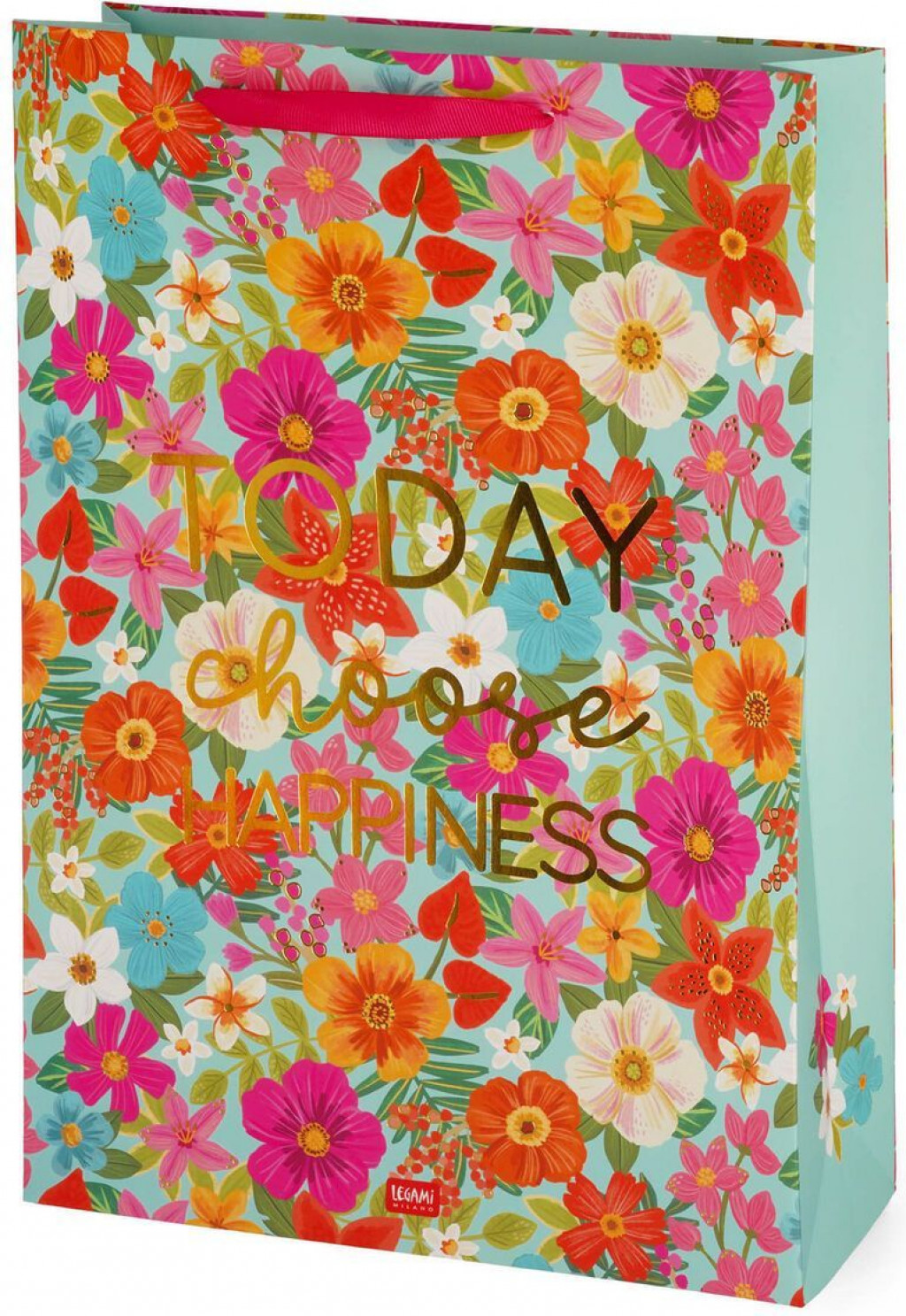 Legami Darčeková taška Legami Gift Bag - Xlarge - Flowers