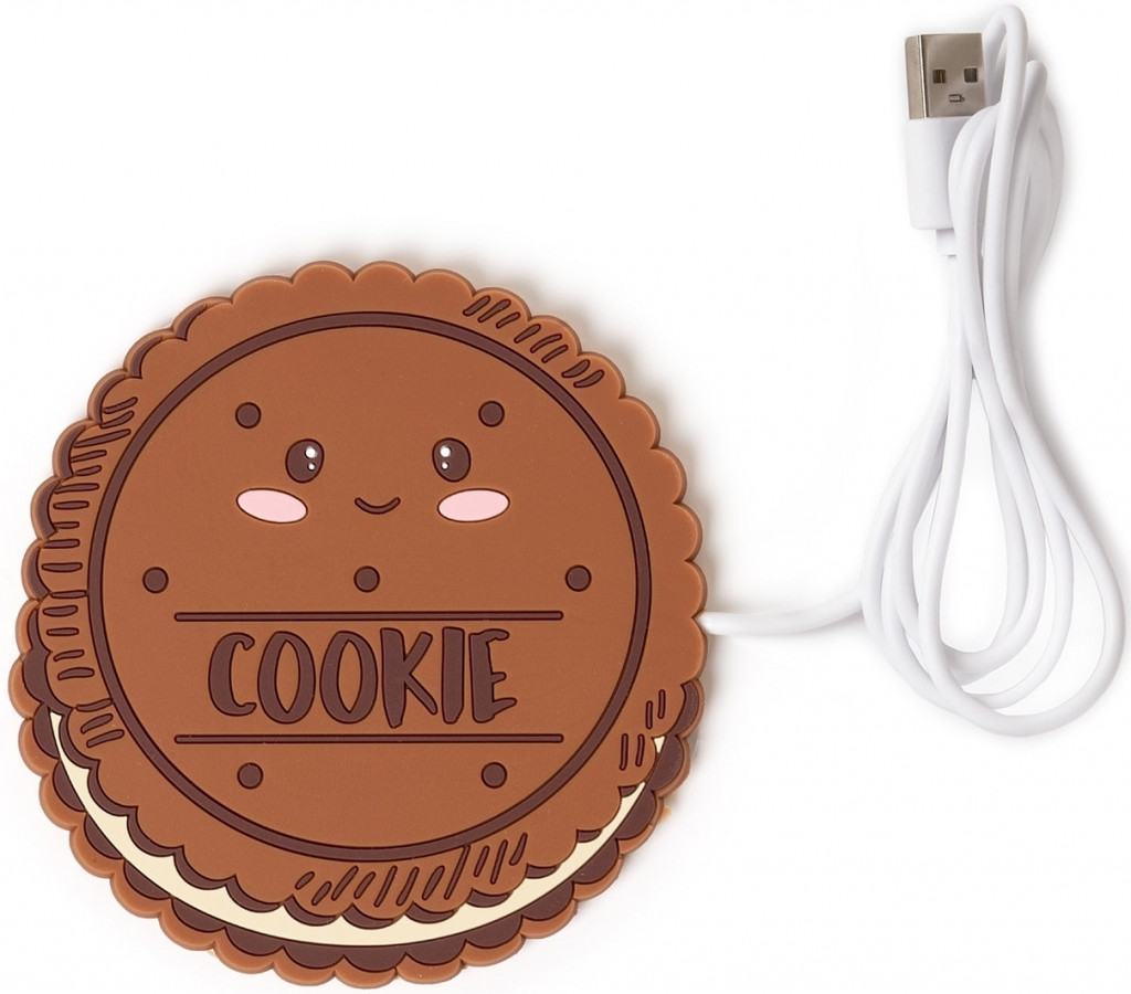 Legami Ohrievací USB podtácok Legami Usb Mug Warmer - Warm It Up - Cookie