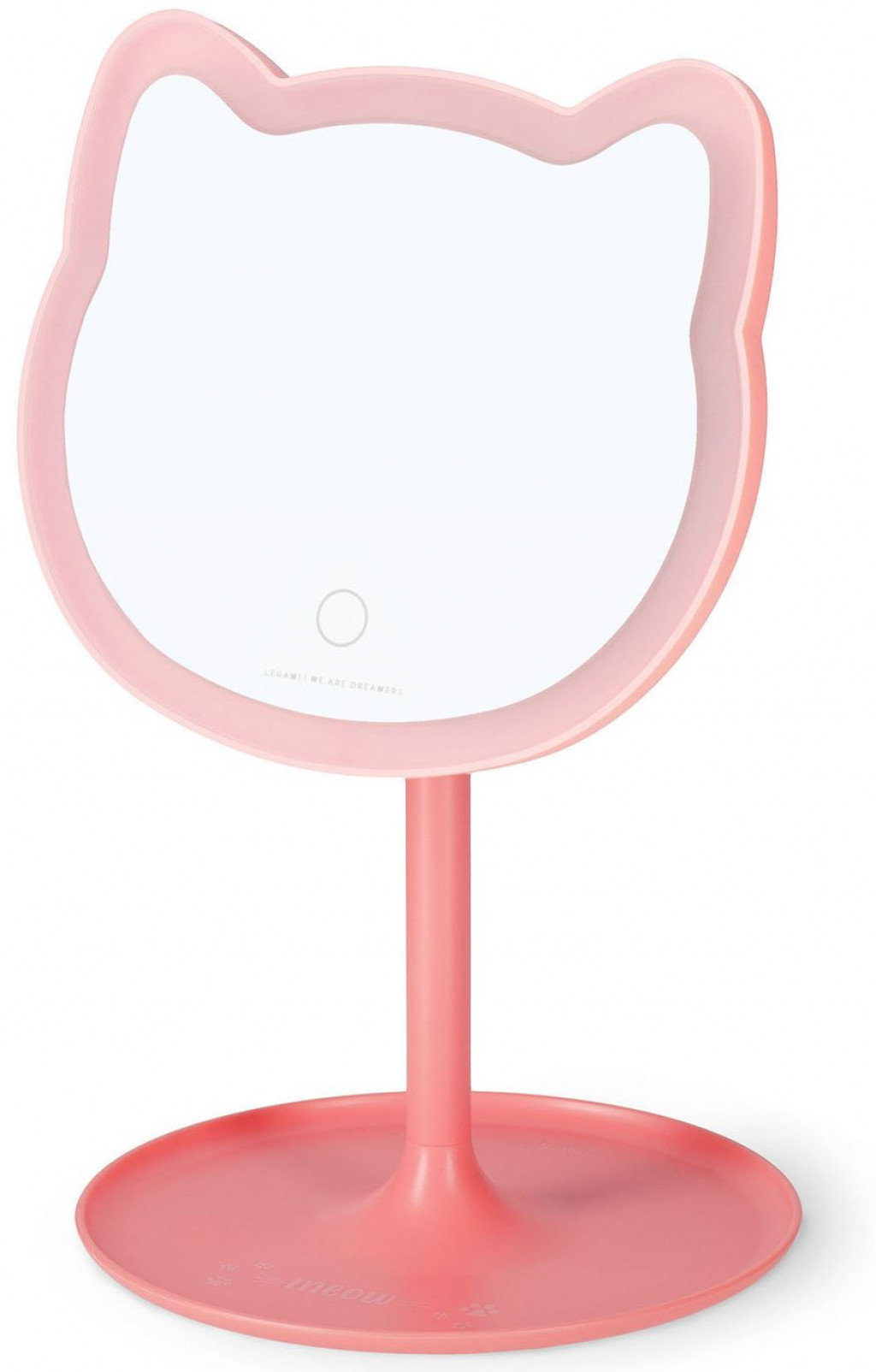 Legami Zrkadlo so svetlom Legami Mirror With Light - You Look Purrfect! - Kitty