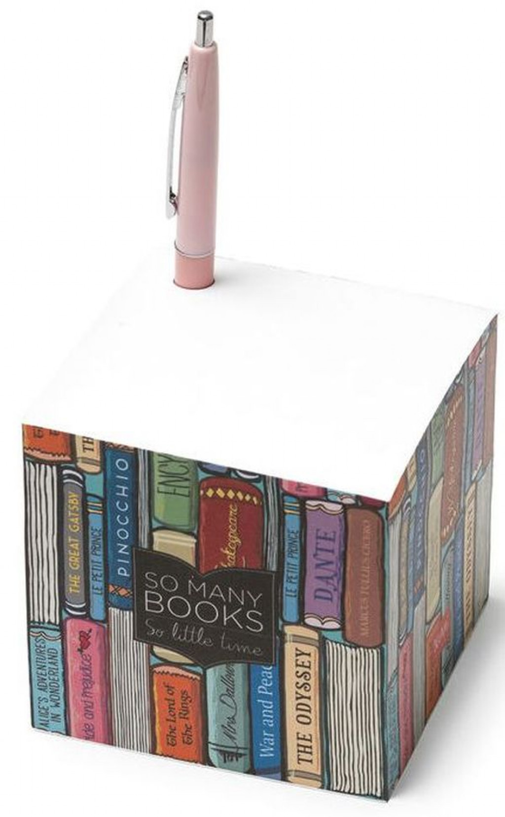 Legami Papierový bloček Legami Memo Cube - Happy Memo - Book Lover