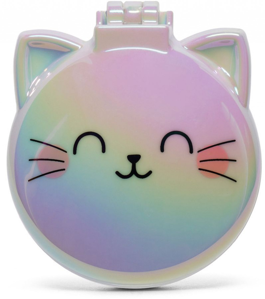 Legami Hrebeň na vlasy so zrkadielkom Legami Hairbrush With Mirror - Nice Hair - Kitty