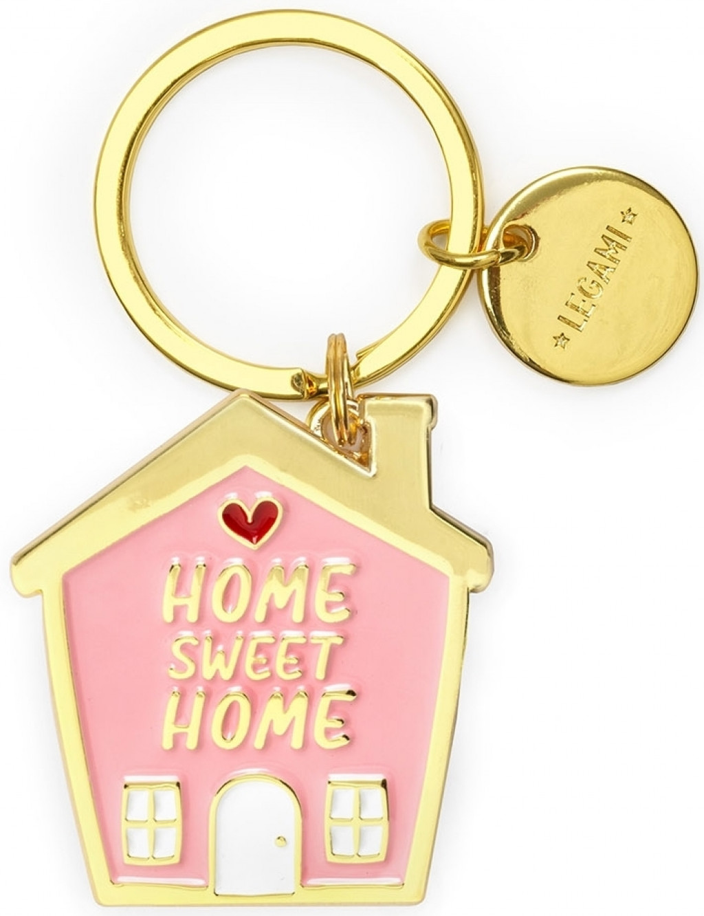 Legami Prívesok na kľúče Legami Enamel Key Ring - What A Key Ring - House